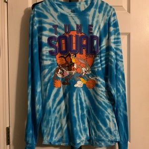 Mens Looney Tune Space jam long sleeve shirt ~ M
